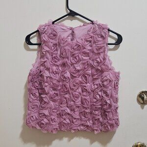 Pink Flower Top